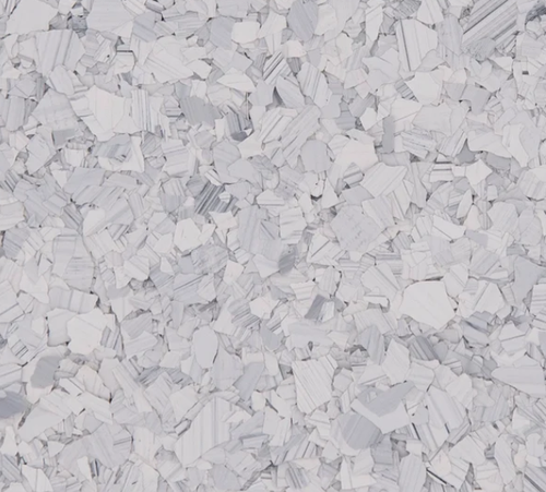 Ash epoxy flake color sample