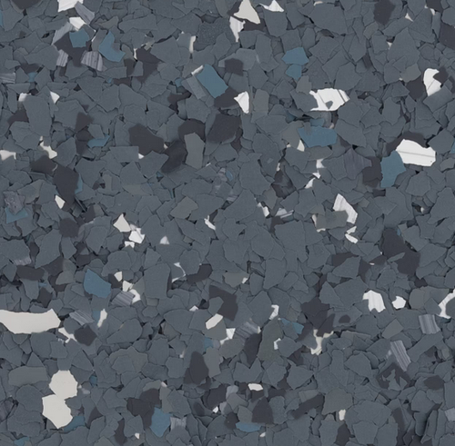 Cast Iron epoxy flake color sample