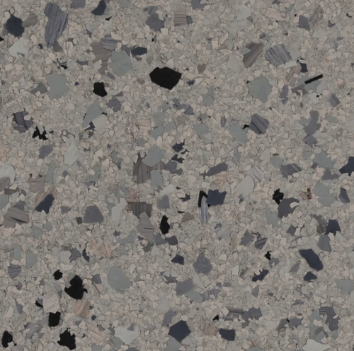 Denali partial flake color sample