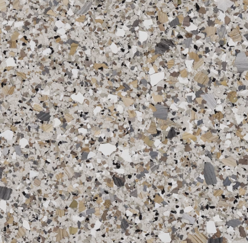 Quartzite partial flake color sample